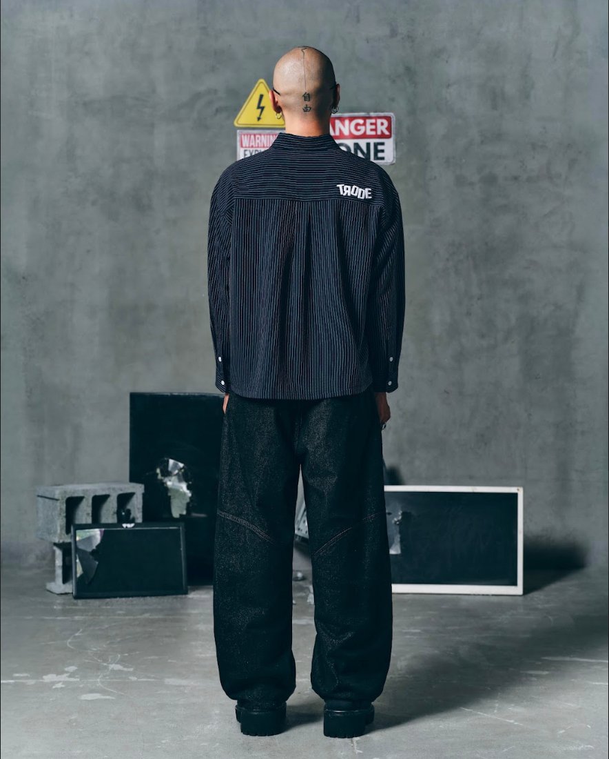 TRODE Striped Shirt