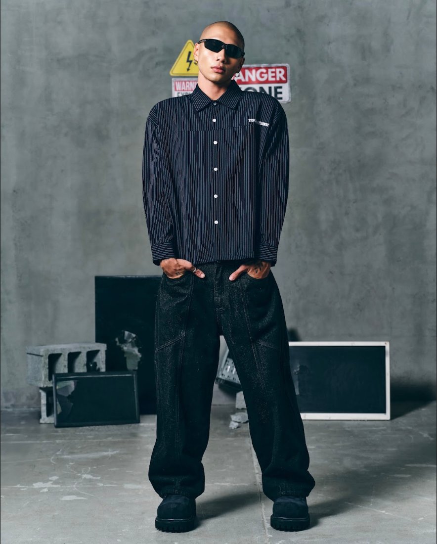 TRODE Striped Shirt