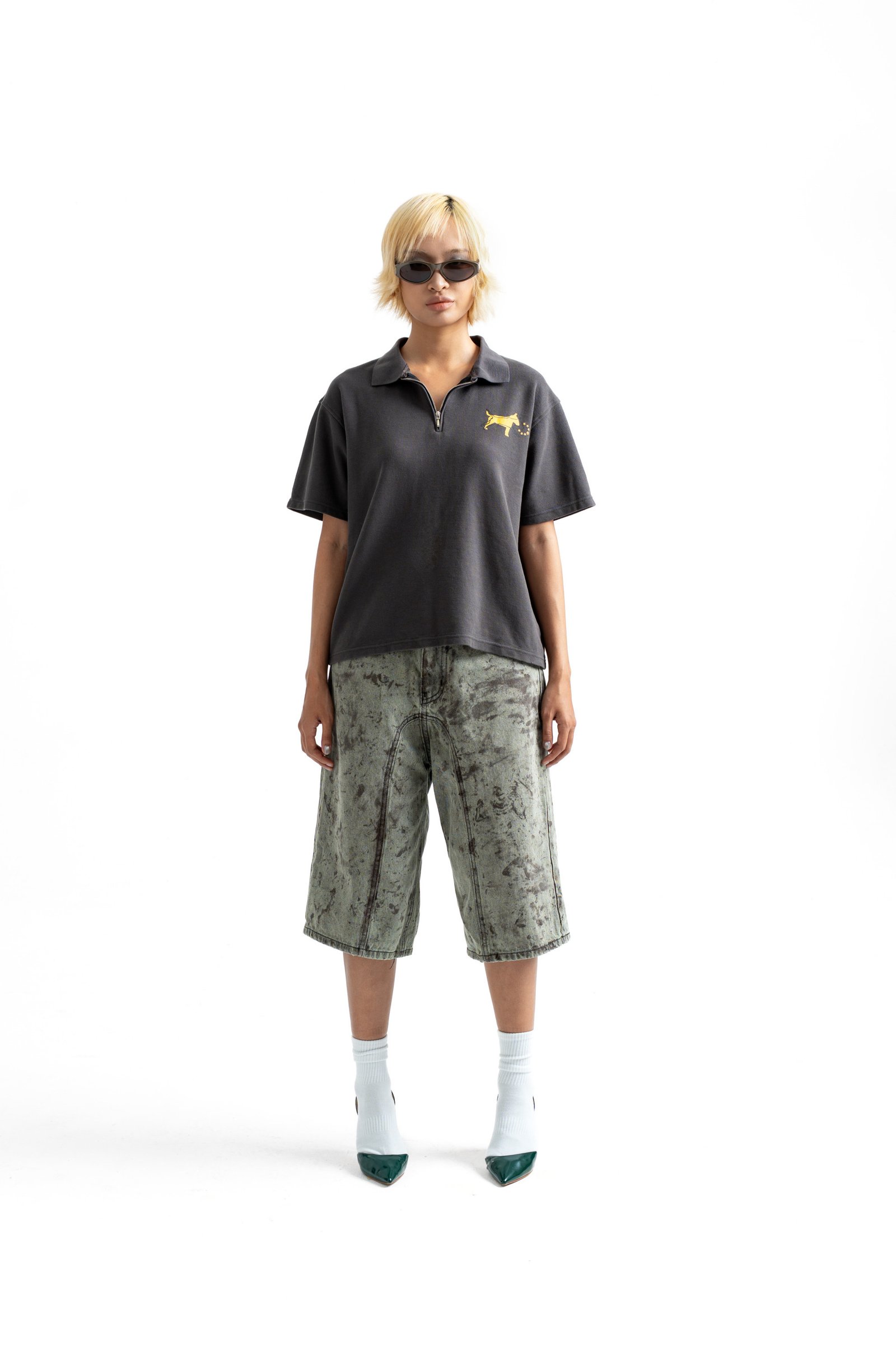 Stride Zip Polo